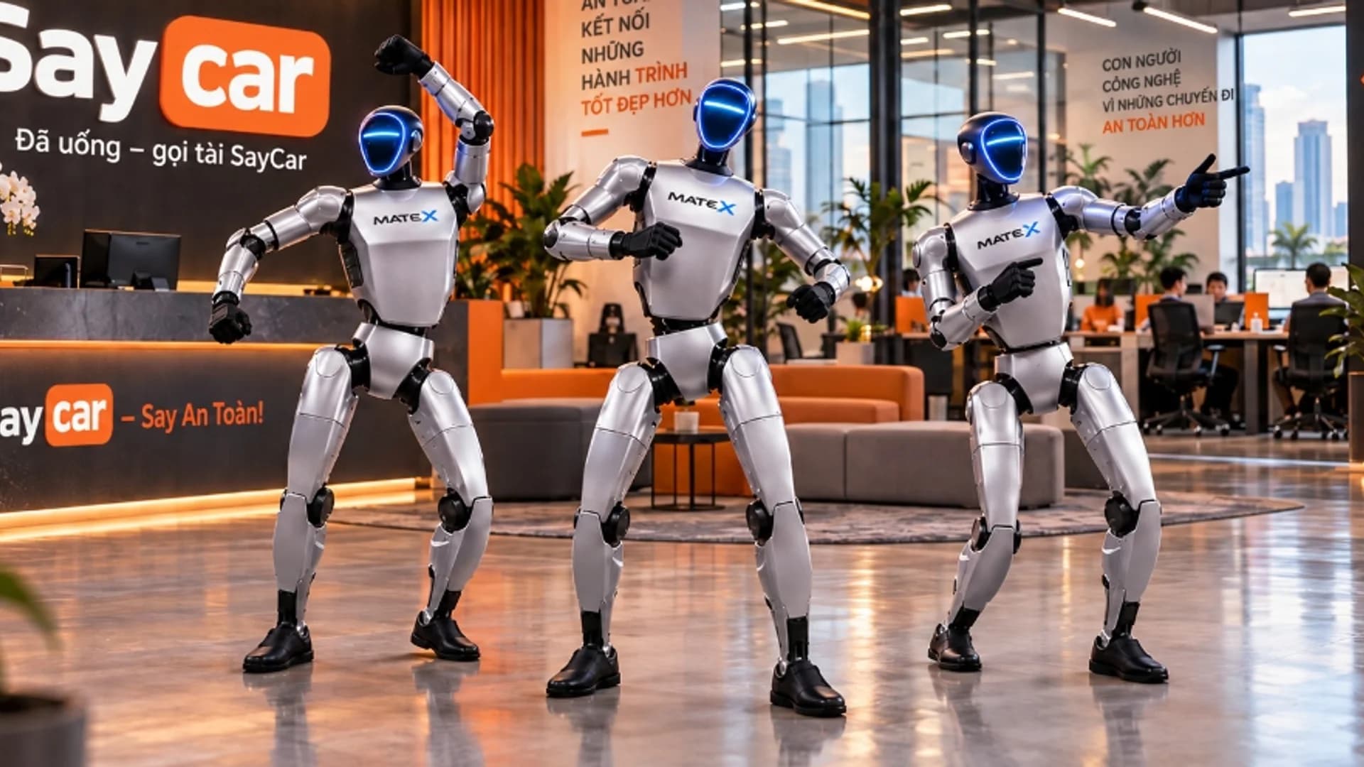 Video giới thiệu robot MATE X