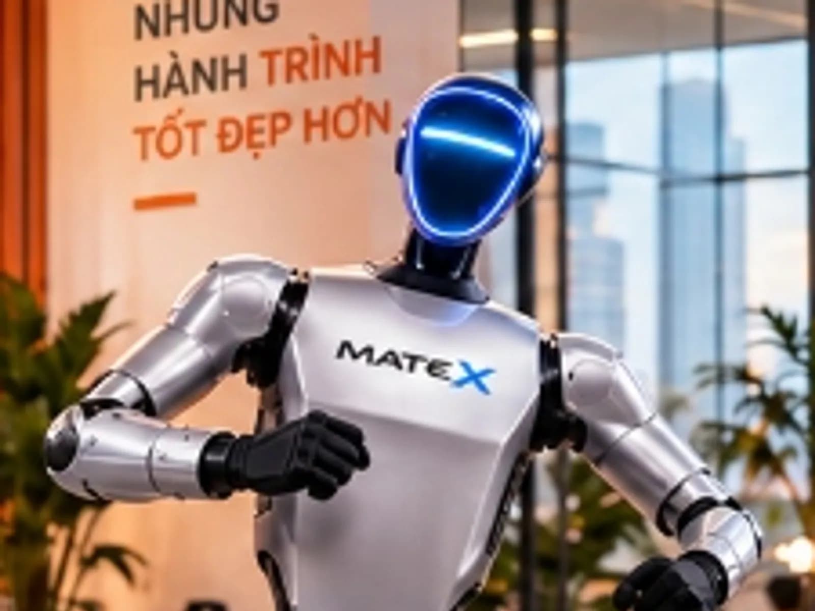 Robot khai trương Showroom ABC – hình ảnh 2
