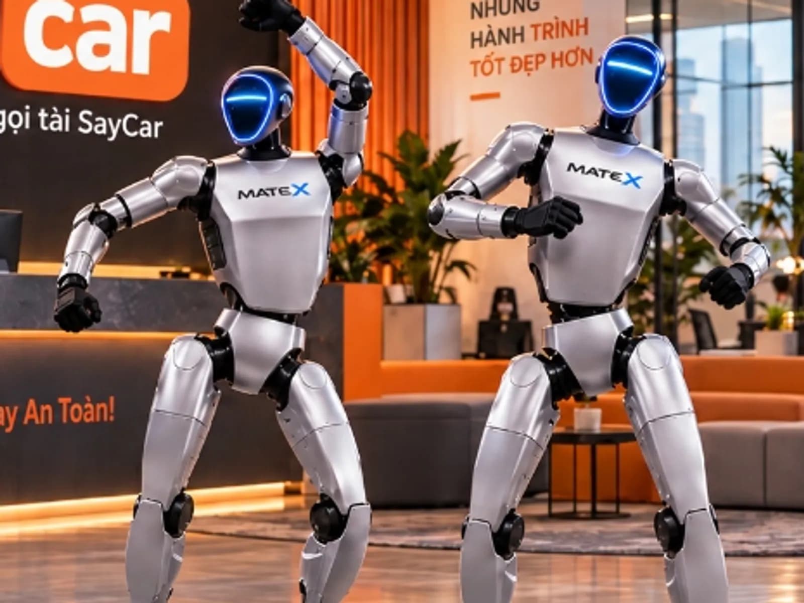 Robot tại triển lãm công nghệ – hình ảnh 1