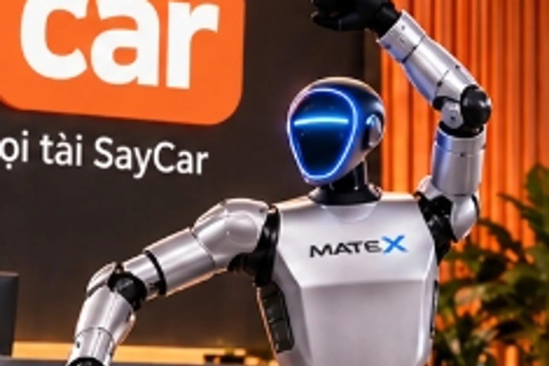 Robot MATE X tại tiệc sinh nhật